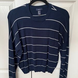 Forever 21 Navy Striped Women's Sweater